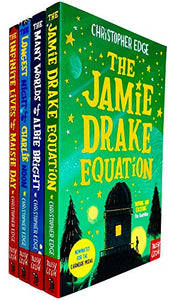 Christopher Edge 4 Books Collection Set (Jamie Drake Equation, Many Worlds of Albie Bright Bright, Longest Night of Charlie Noon, Infinite Lives of Maisie Day) 