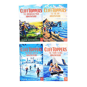 Clifftoppers Adventure 4 Books Colelction (The Arrowhead Moor Adventure, The Fire Bay Adventure, The Thorn Island Adventure & The Frost Castle Adventure) 