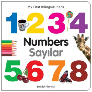 My First Bilingual Book -  Numbers (English-Turkish) 