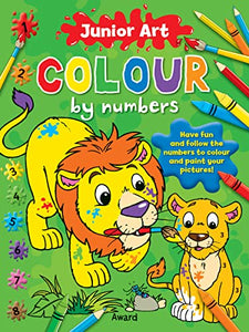 Junior Art Colour By Numbers: Lion 