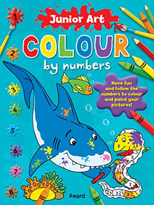 Junior Art Colour By Numbers: Shark 