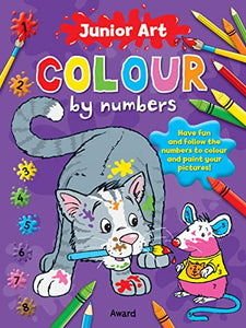 Junior Art Colour By Numbers: Cat 