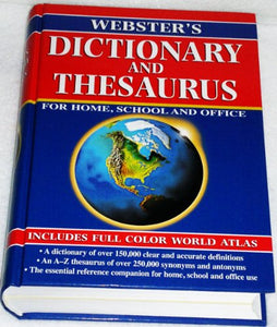 Websters Dictionary and Thesaurus 