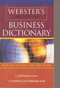 Webster's Universal Business Dictionary 