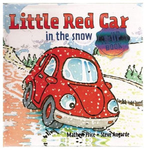 Little Red Car in the Snow 