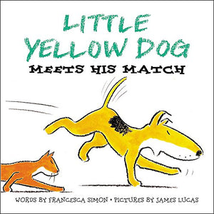 Little Yellow Dog Meets His Match 