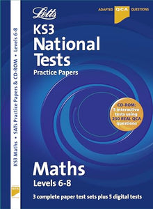 KS3 National Test Practice Papers Maths 6-8 Qcacd-Rom Tests 