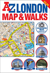 London A-Z Map and Walks 