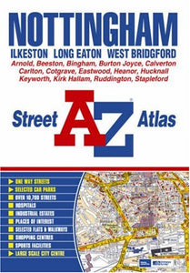 Nottingham, Ilkeston, Long Eaton, West Bridgford, Street Atlas 