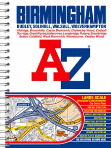 A-Z Birmingham Street Atlas 