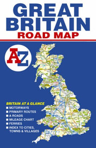 Great Britain Road Map 