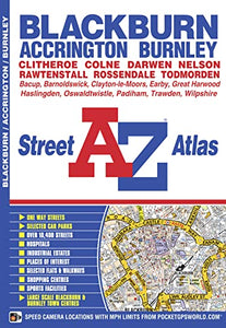 Blackburn and Burnley A-Z Street Atlas 