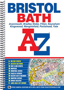 Bristol and Bath A-Z Street Atlas (spiral) 