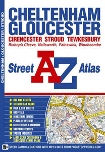 Cheltenham, Gloucester and Stroud Street Atlas 