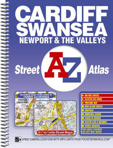 Cardiff, Swansea and The Valleys Street Atlas 