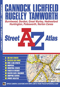 Cannock A-Z Street Atlas 