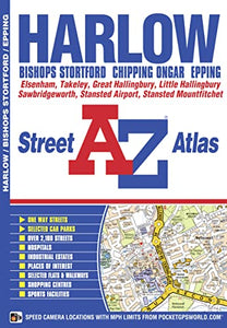 Harlow A-Z Street Atlas 