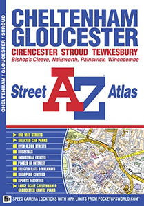 Cheltenham, Gloucester and Stroud A-Z Street Atlas 