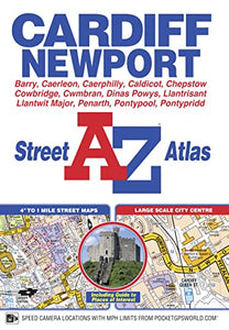 Cardiff and Newport A-Z Street Atlas 