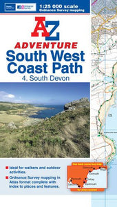 SW Coast Path South Devon Adventure Atlas 