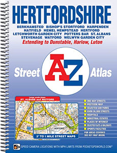 Hertfordshire A-Z Street Atlas 