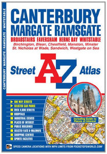 Canterbury, Margate & Ramsgate Street Atlas 