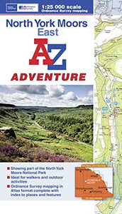 North York Moors East A-Z Adventure Atlas 