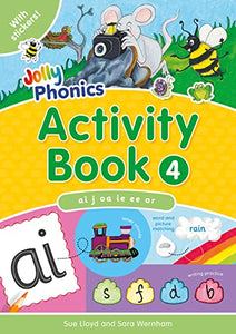 Jolly Phonics Activity Book 4 