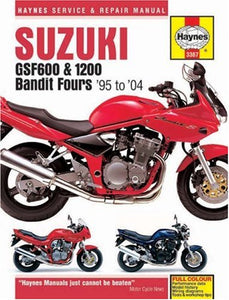 Suzuki GSF600 and 1200 Bandit Fours Service and Repair Manual 