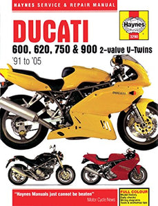 Ducati 600, 620, 750 & 900 2-valve Service and Repair Manual 