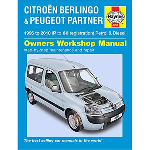 Citroen Berlingo and Peugeot Partner Petrol and Diesel Service and Repair Manual 