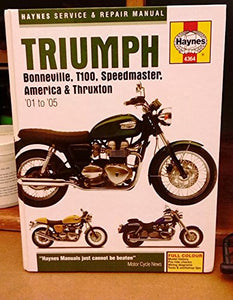 Triumph Bonneville, T110, Speedmaster, America and Thruxton Service and Repair Manual 