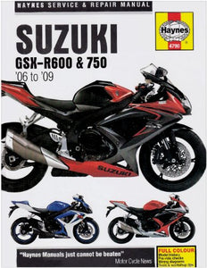 Suzuki GSX-R600 and 750 Service and Repair Manual 