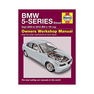 BMW 5-Series Diesel Service and Repair Manual 