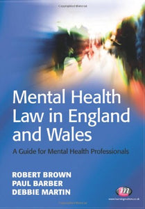 Mental Health Law in England and Wales 