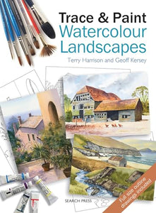 Trace & Paint Watercolour Landscapes 