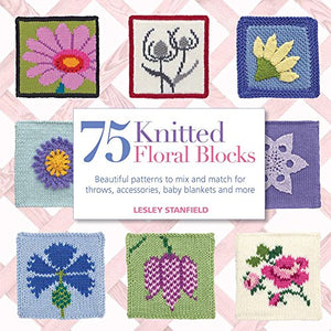 75 Knitted Floral Blocks 