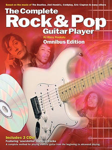 Complete Rock And Pop Guitar Player Omnibus Edition (Book And 3CDs) 