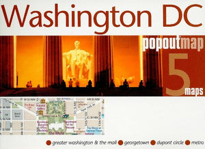 Washington DC Popout Map 