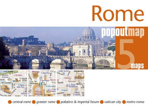 Rome PopOut Map 