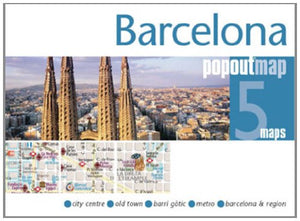 Barcelona PopOut Map 