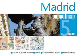 Madrid PopOut Map 