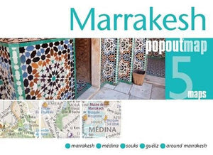 Marrakesh PopOut Map 