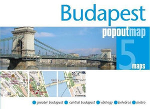 Budapest PopOut Map 