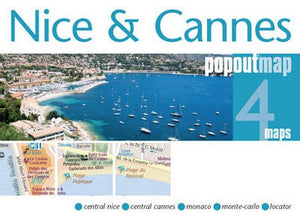 Nice & Cannes PopOut Map 