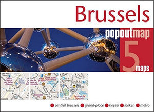 Brussels PopOut Map 