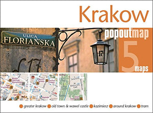 Krakow PopOut Map 