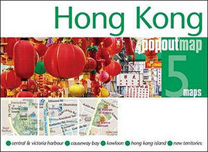 Hong Kong PopOut Map 