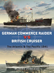 German Commerce Raider vs British Cruiser 