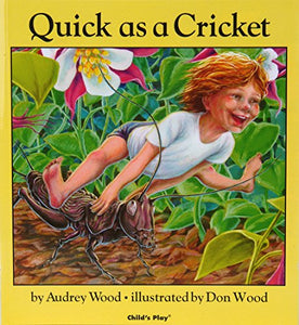 Quick as a Cricket dual language English/Spanish board book 160 x 145mm (white board version) 